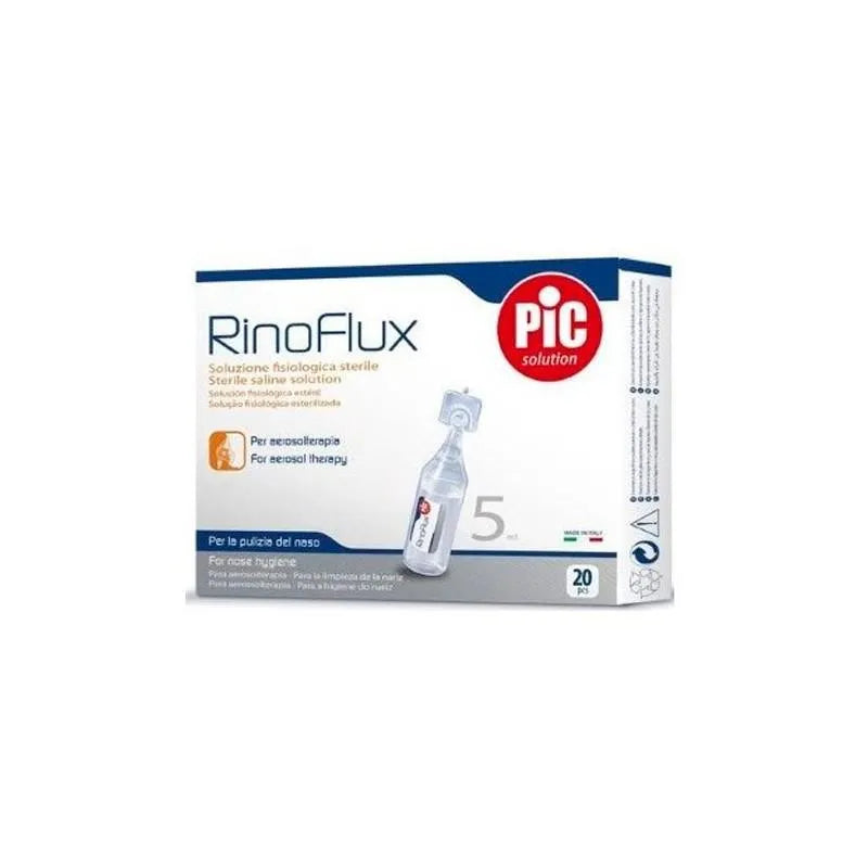 Pic Solucion Rinoflux Solucion Fisiológica Monodosis 20x 5ml