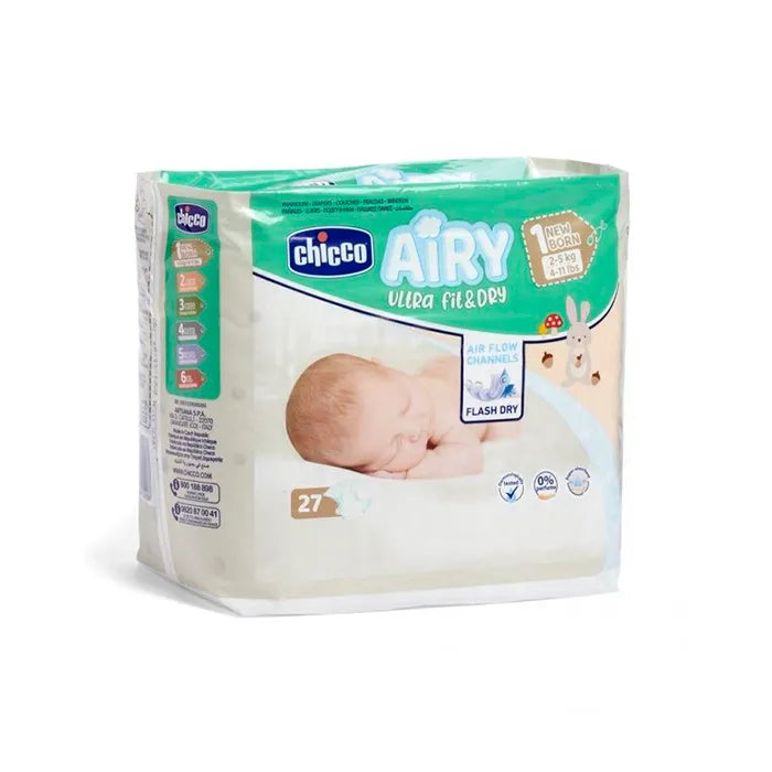 Couches Chicco Airy T1 2-5 kg