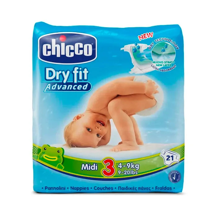 Couches Chicco Airy Midi 4-9kg taille 2