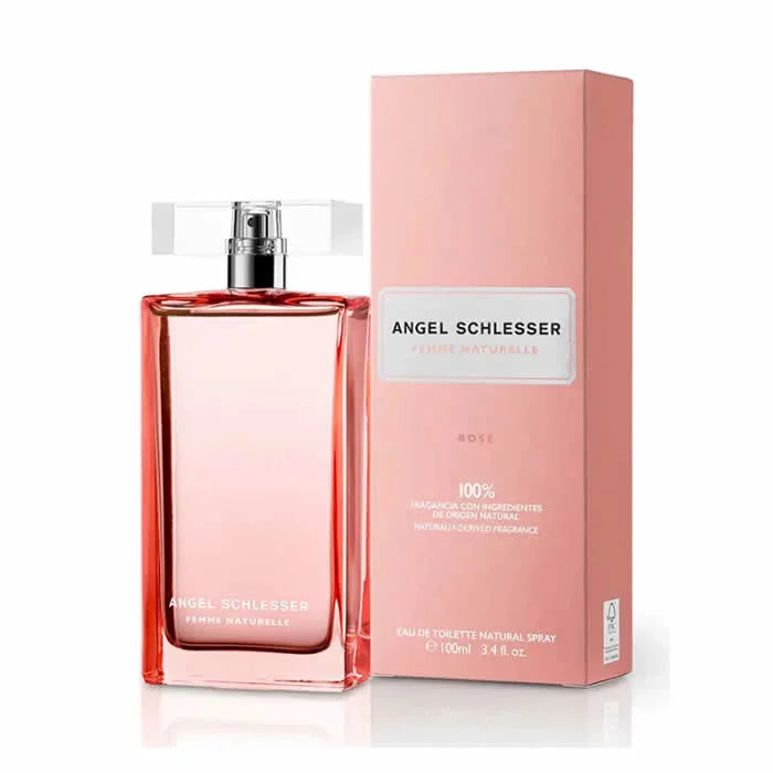 Angel Schlesser Femme Naturelle Rose Eau de Toilette Spray 100ml