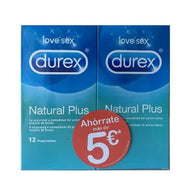 Durex Natural Plus Duo 2 Pack