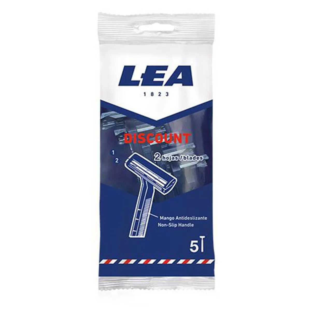 Lea Discount 2 lame, rasoi usa e getta, confezione da 5 unità