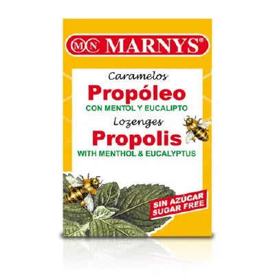 Marnys Propolis, Menthol and Eucalyptus Sugar-Free Lozenges
