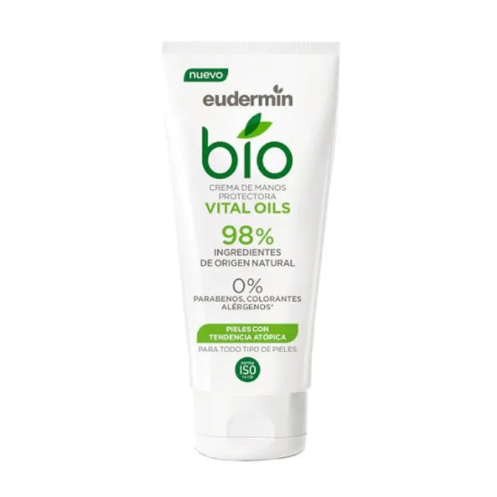 Crema mani protettiva biologica Eudermin 100ml