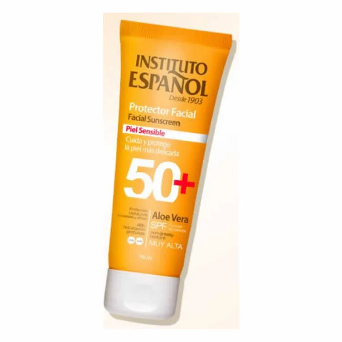 Crème solaire visage peau sensible Instituto Español SPF50 75 ml