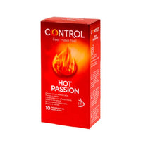 Control Hot Passion Condoms Warming Effect 10pcs
