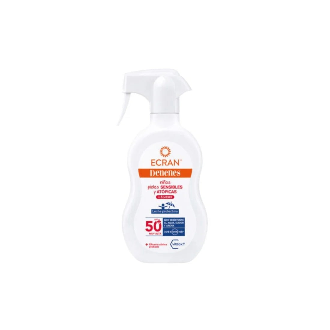 Ecran Denenes Sensitive Beskyttende Lotion SPF50 Spray 300ml