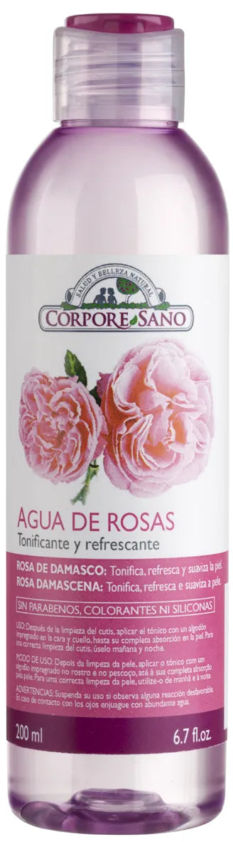 Eau de rose tonique Corpore 200 ml