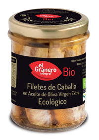 Granero Organic Mackerel Fillets 195g