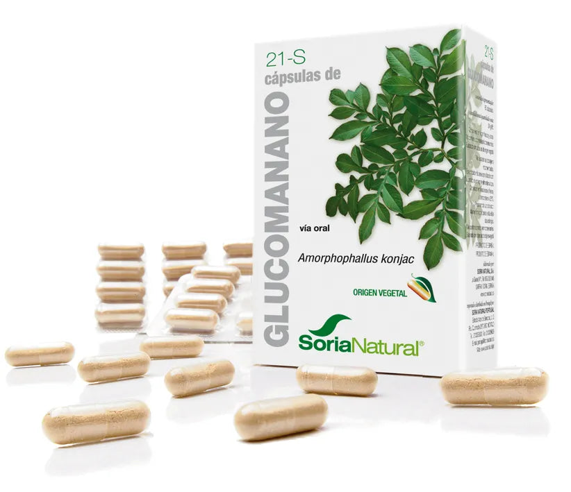 Soria 21-S Glucomannane 400 mg 60 gélules