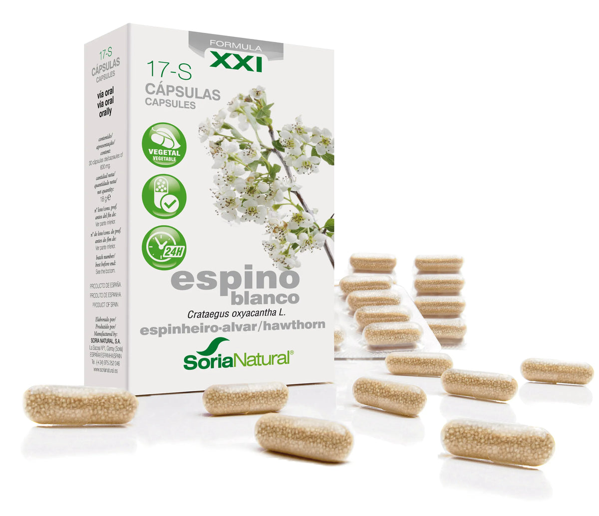 Soria 17-S Aubépine 30 Gélules