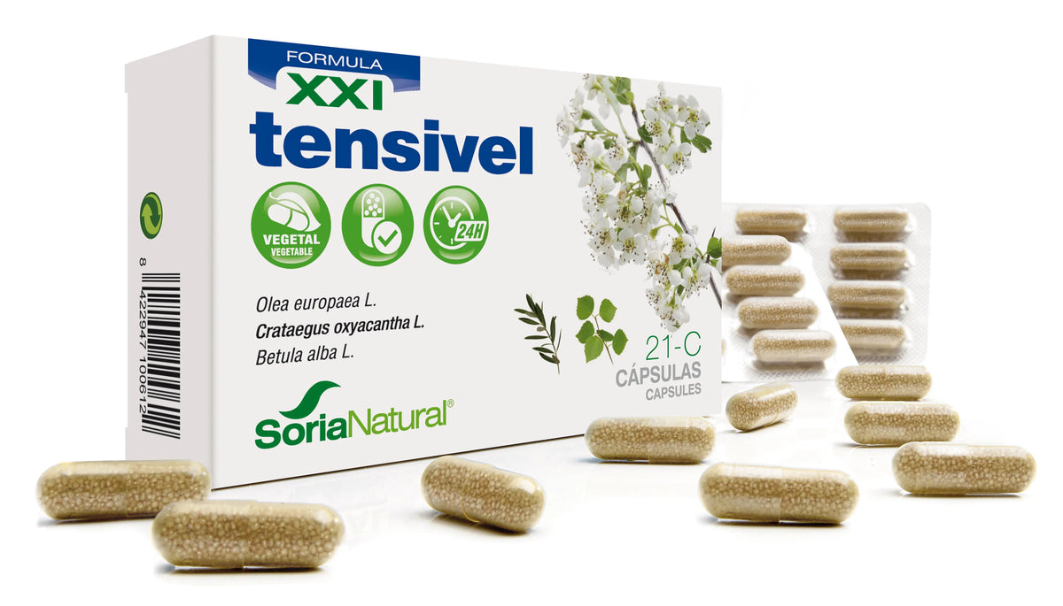 Soria 21-C Tensivel 600 mg 30 gélules à libération prolongée
