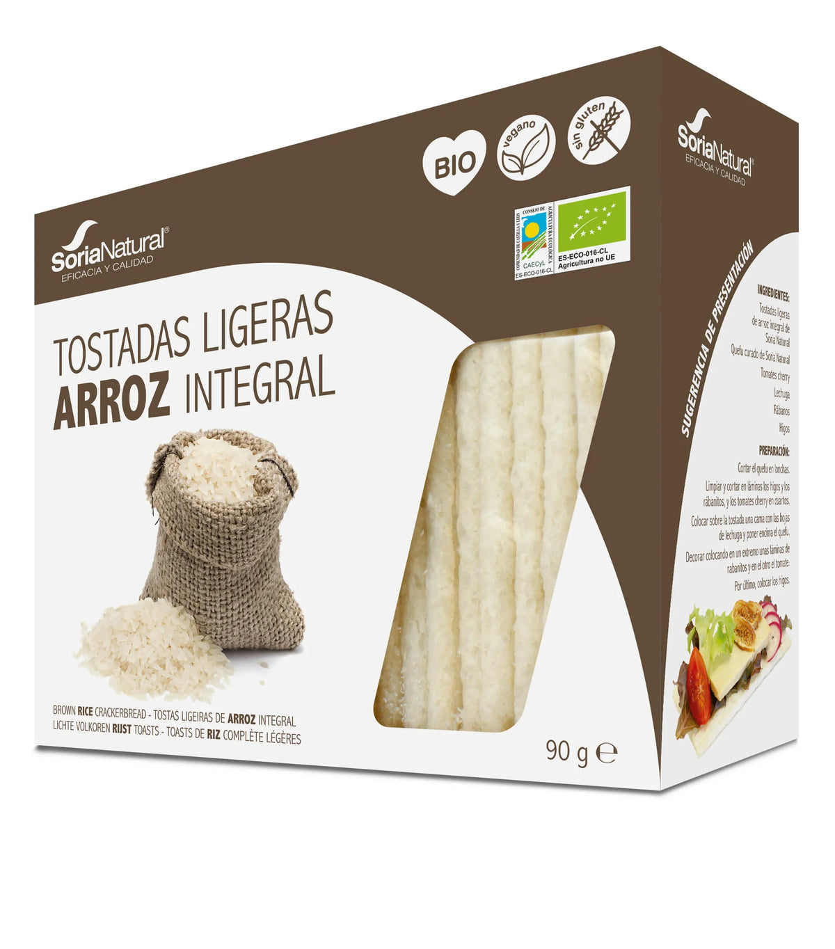 Galettes de riz bio Alecosor 90 grammes
