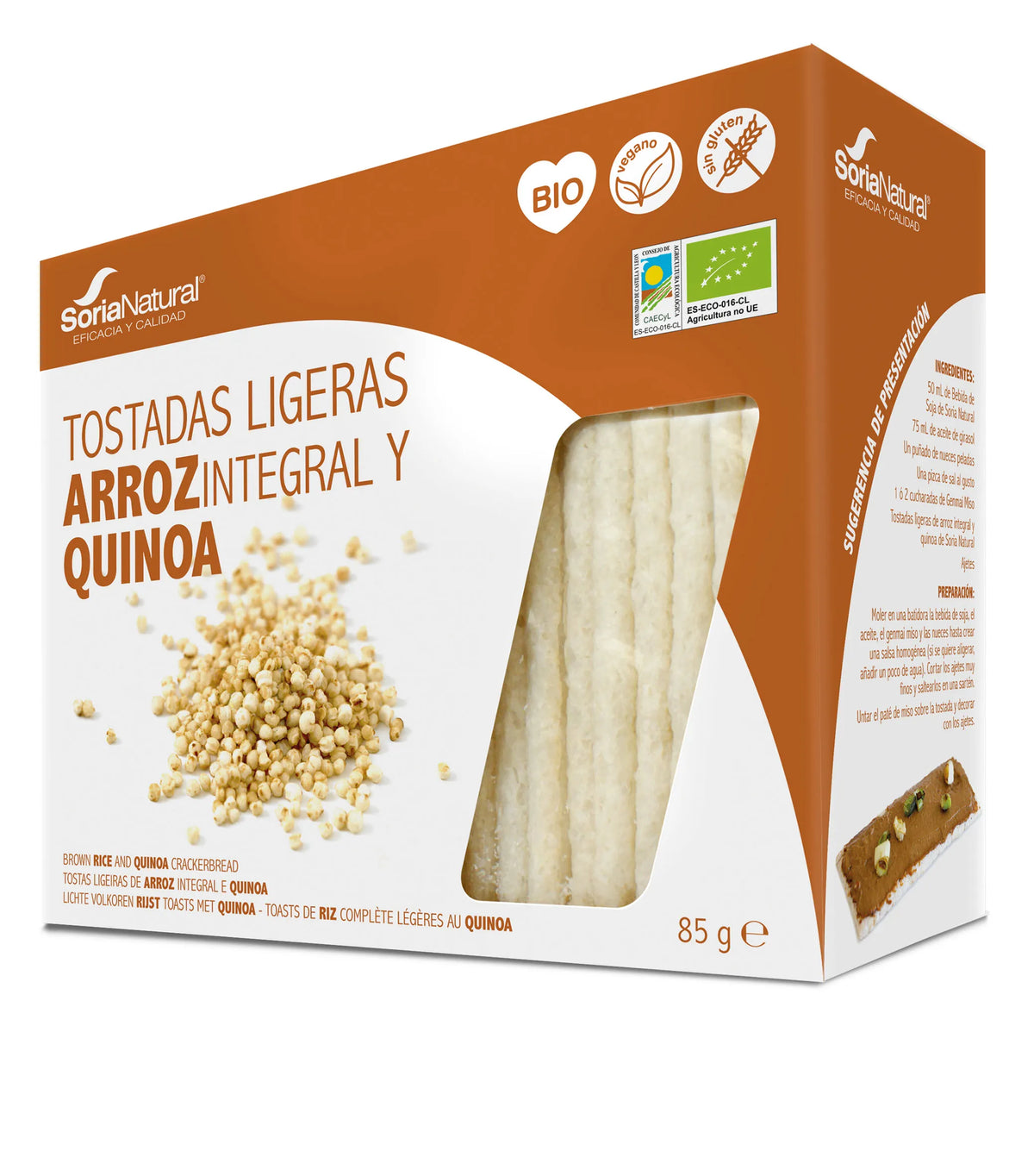 Alecosor Organic Rice and Quinoa Cakes