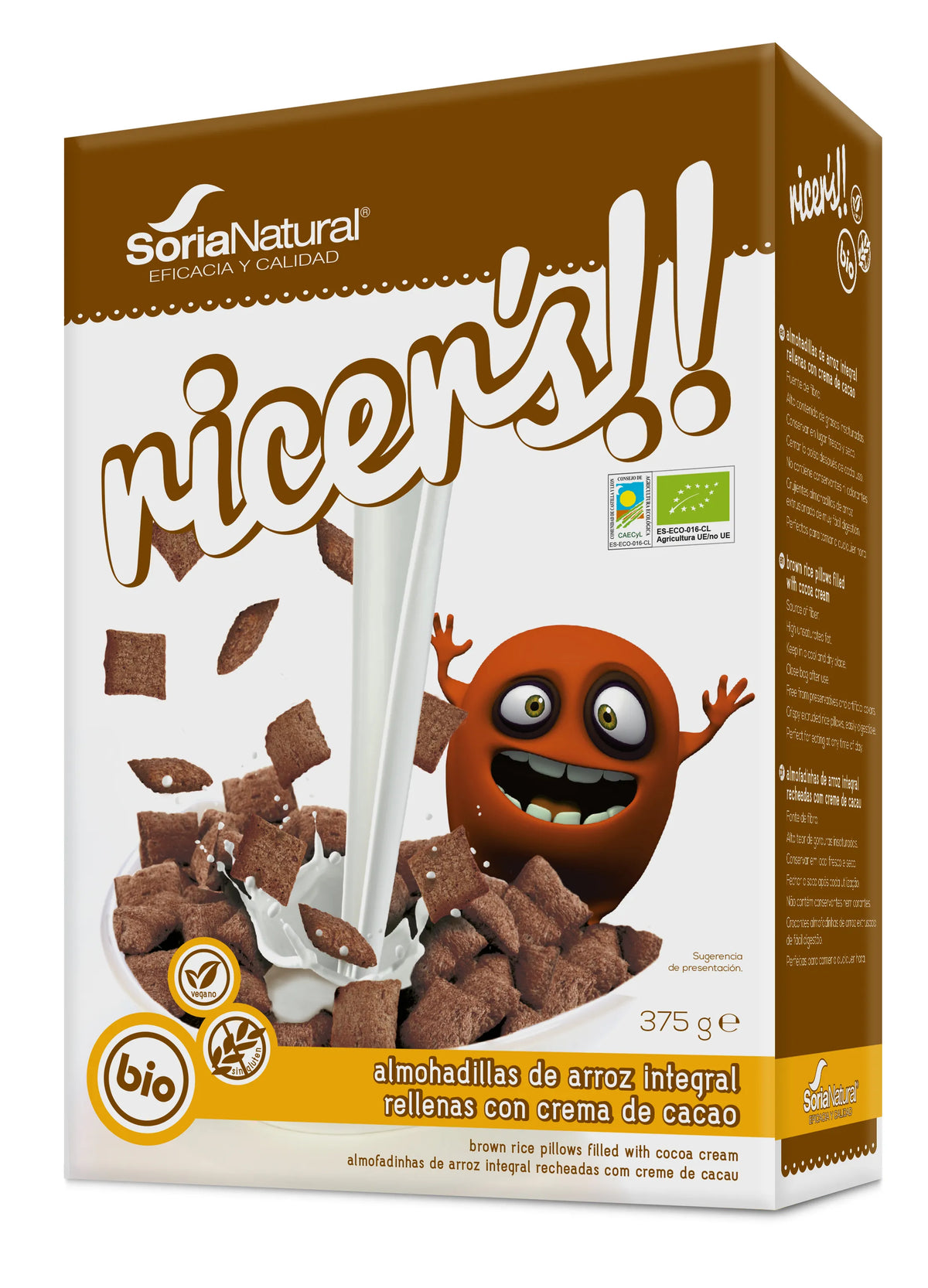 Alecosor Ricers Chocolate Rice Cakes 375 g