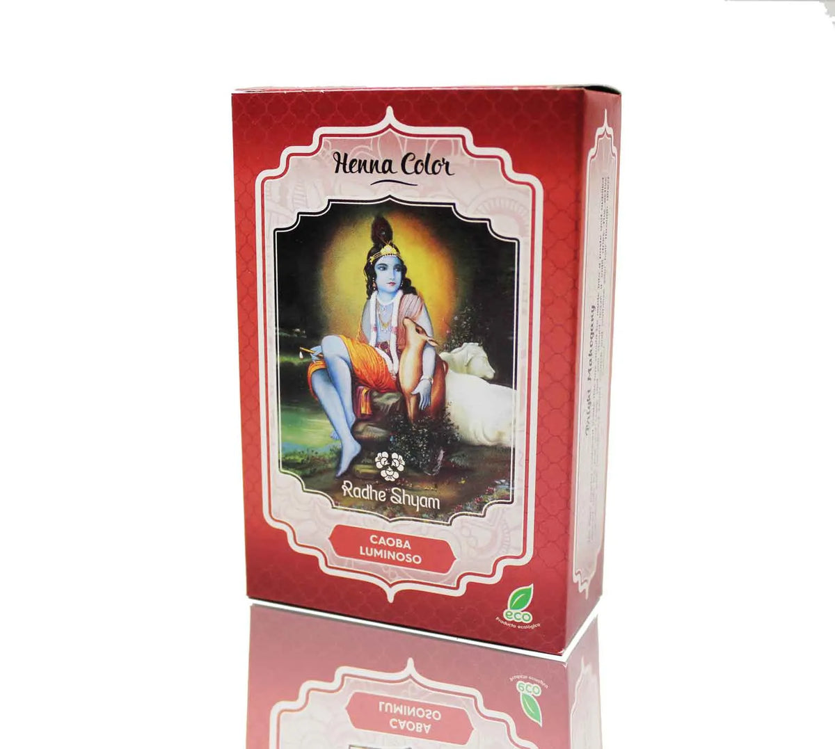 Henné Radhe Caoba Luminoso Polvere 100g