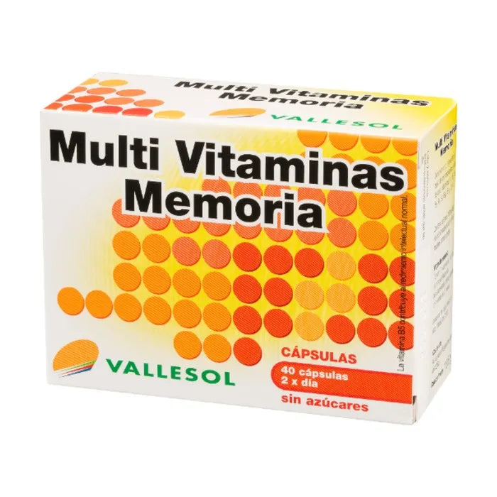 Vallesol Multivitamines Mémoire 40 capsules