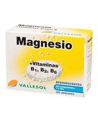 Vallesol Magnésium B Effervescent 24 comprimés