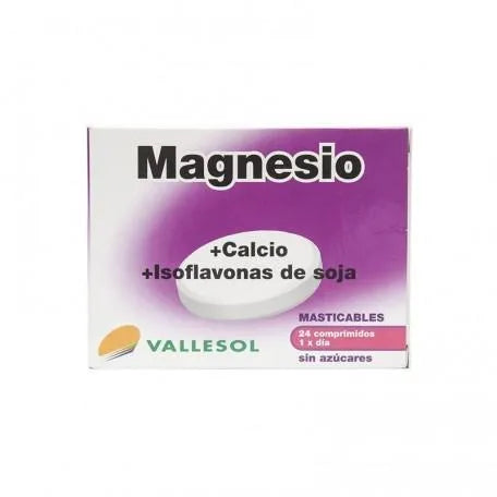 Vallesol Magnésium Calcium Isoflavones 24 Comprimés