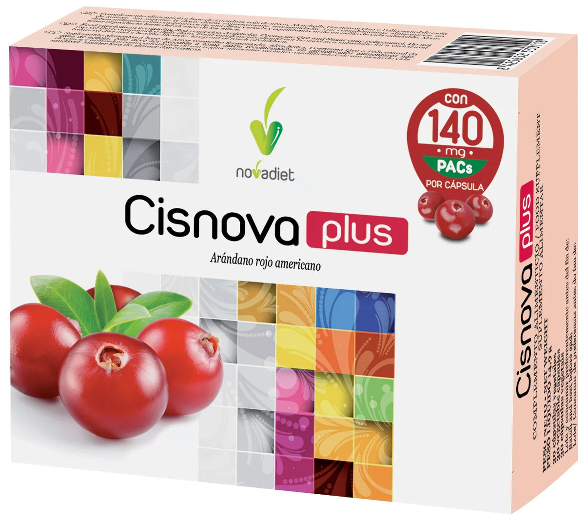 Novadiet Cisnova Plus 60 Vegetabilske Kapsler