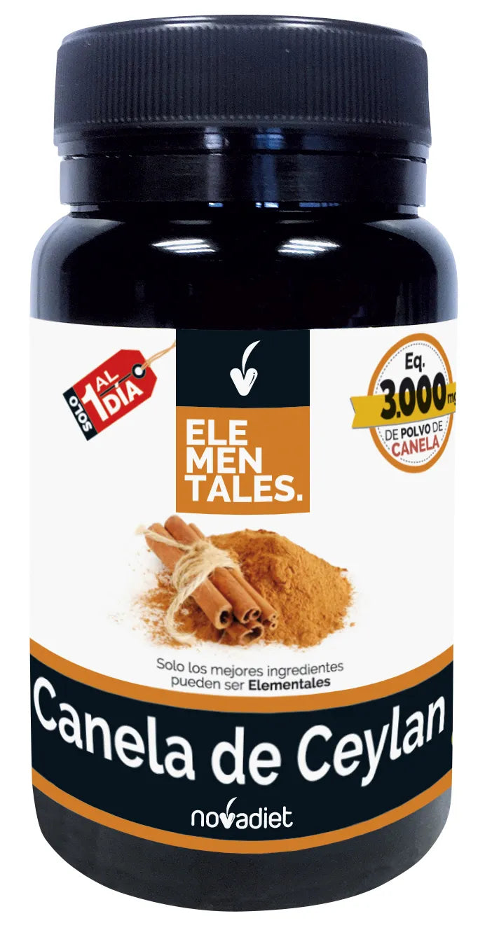 Novadiet Ceylon-kanel 30 vegetabilske kapsler