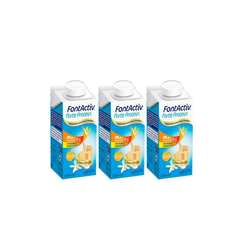 Ordesa Fontactiv Forte Protein Vanilla 3x 200ml
