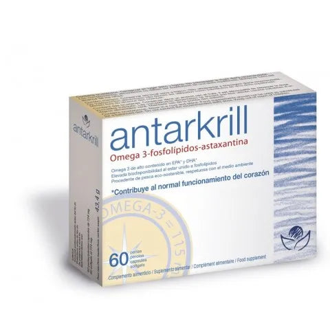 Bioserum Antarkrill Omega 3, 60 kapsler