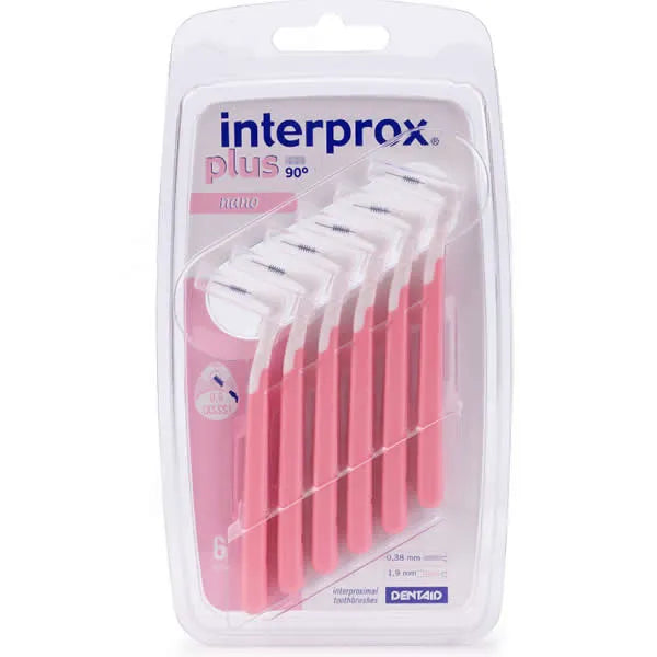 Brossettes interdentaires Interprox Plus Nano, 6 pièces
