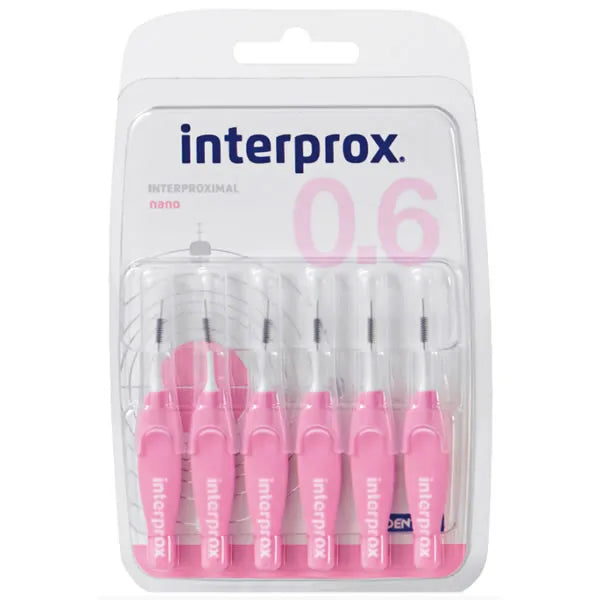 Interprox 0.6 Nano Interdental Brushes 6 pieces