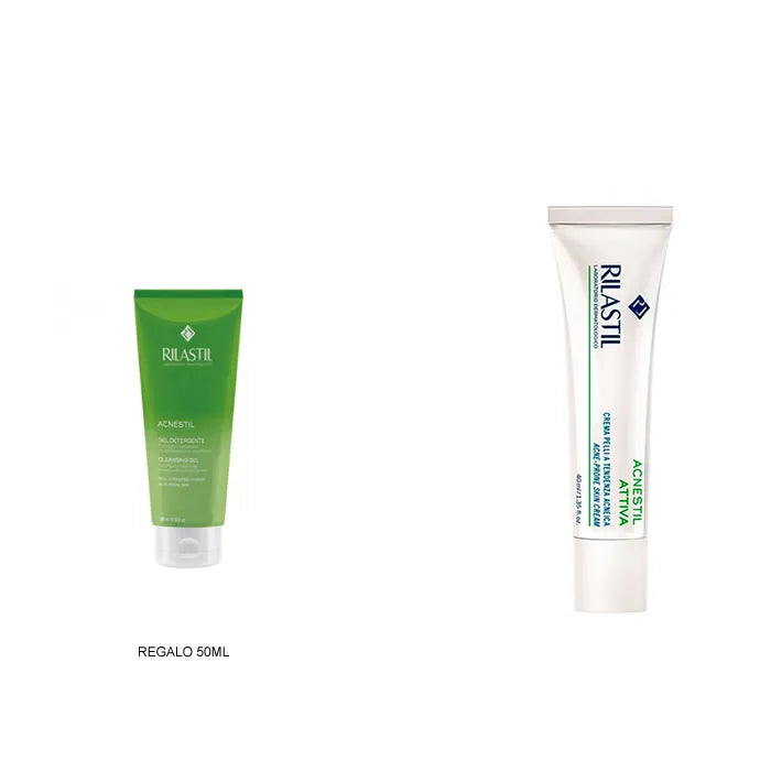 Rilastil Acnestil Active Anti-Blemish Cream 40ml Set 2 Items