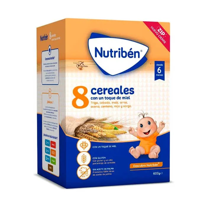 Nutribén 8 korn med honning 600g