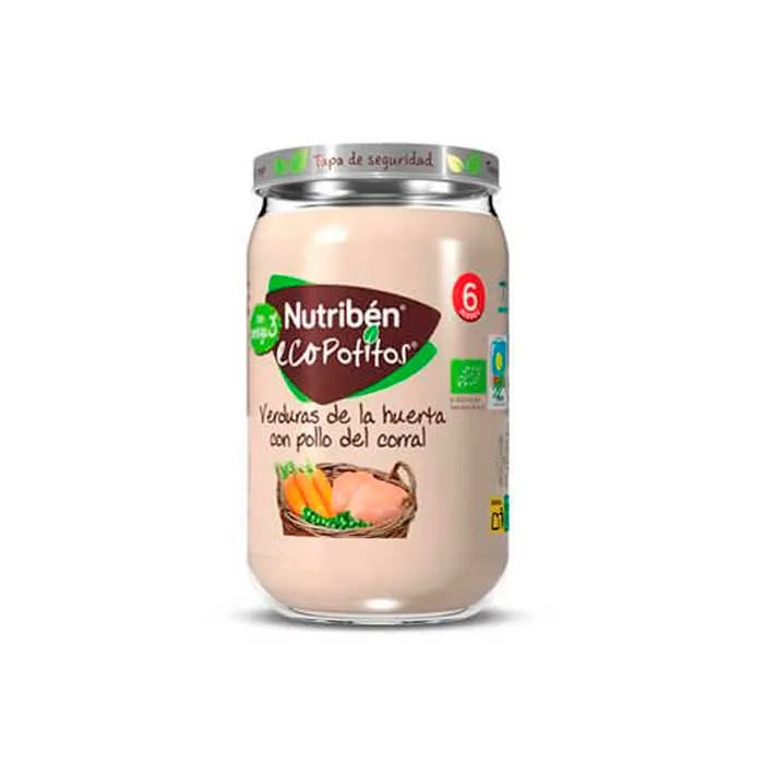 Nutribén Ecopotito grøntsager og kylling 235g