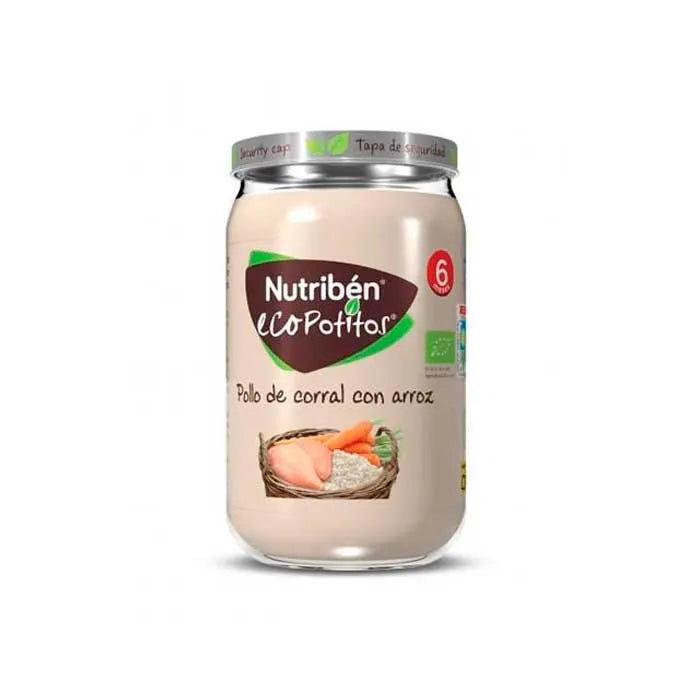 Nutribén Ecopotito frilands-kylling med ris 235g