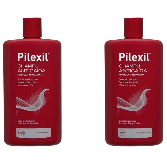 Pilexil Shampoo mod hårtab 2x500ml