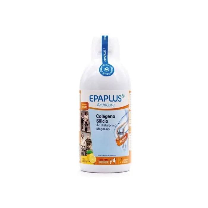 Epaplus Collageen Silicium Hyaluronzuur & Magnesium Vloeibaar Citroen 1000ml