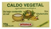 Integralia Bouillon Végétal Bio Sans Sel Marin 6 Cubes X 10g