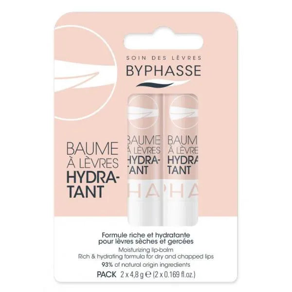 Byphasse Fugtgivende Læbepomade 2 stk