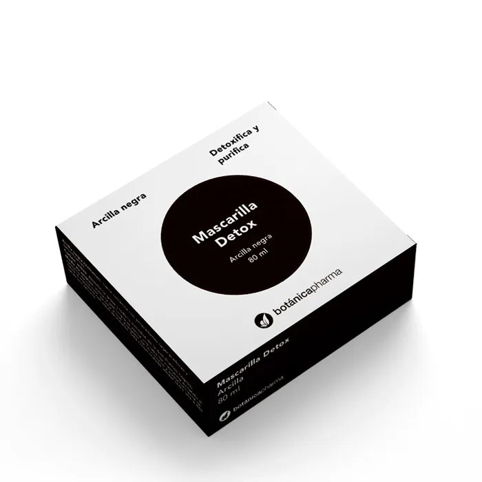 Masque détoxifiant à l'argile noire Botanicapharma 80 ml