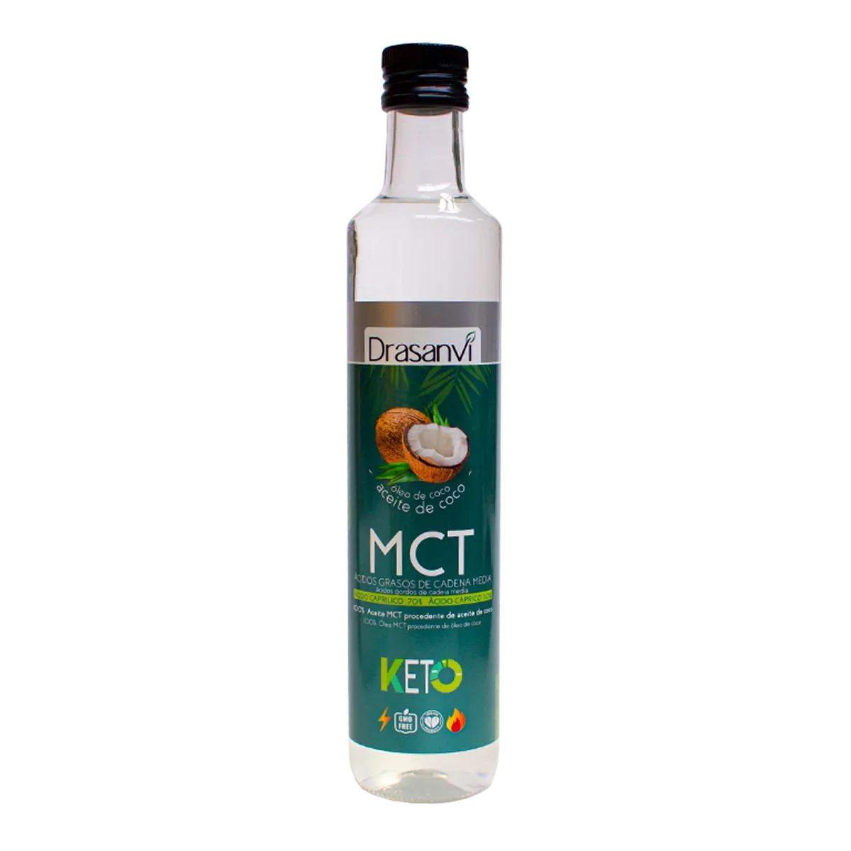 Drasanvi Coconut MCT Oil 500ml Keto