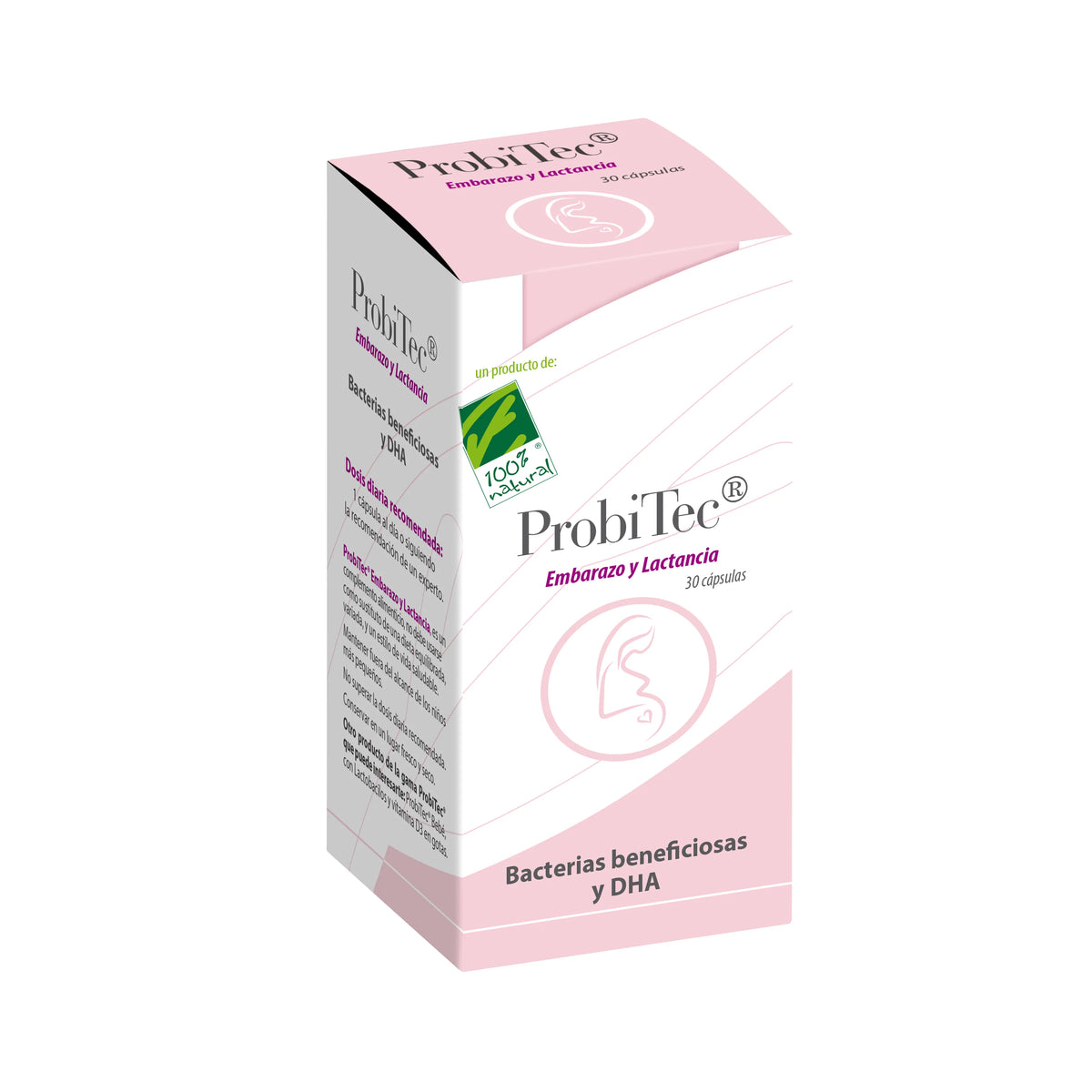 100%natura 100 Natura 100 Natura Probitec Eyl 30 kapsler