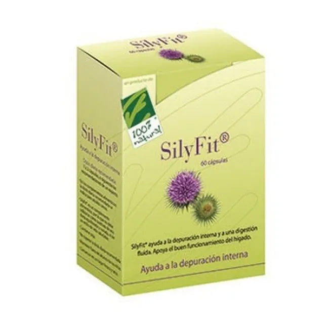 100% naturlig 100 Natura 100 Natura 100 Natura Silyfit 60 kapsler