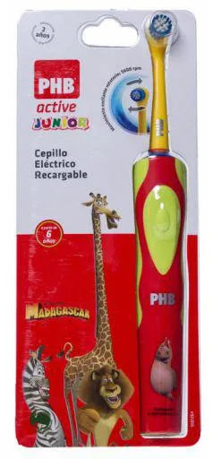 Brosse à dents électrique rouge Phb Junior Sesame Street
