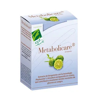 100% natura 100 Natura 100 Natura 100 Natura Metabolicare 60 kapsler