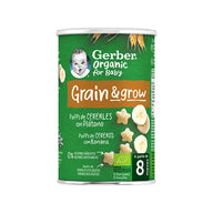 Gerber Bio Puff di cereali e banana