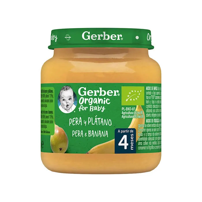 Gerber Bio Pera & Banana vasetto 125g