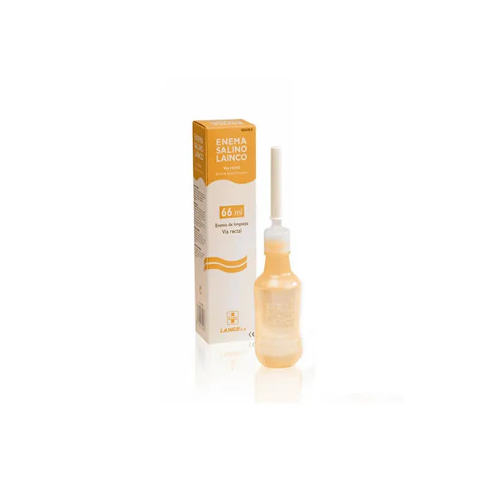 Lavement à la solution saline Lainco par voie rectale 66 ml