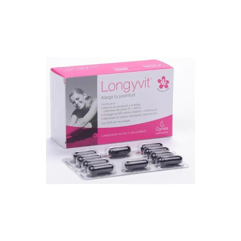 Gynea Longyvit 30 kapsler
