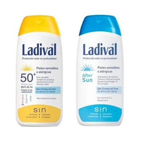 Ladival Sun Protection Allergy 50ml + After Sun 200ml Duo Pack