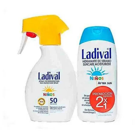 Ladival Kids Sun Protection Spray SPF50 + After Sun Twin Pack