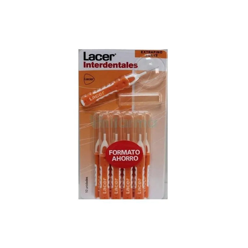 Interdental Brush Extra Fine Straight Straight 10 Pieces